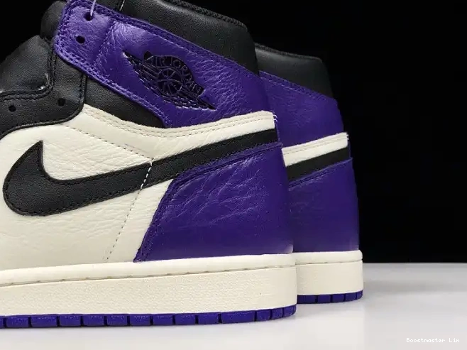 Boostmaster lin 555088-501 Air Court Jordan 1 Purple 0507